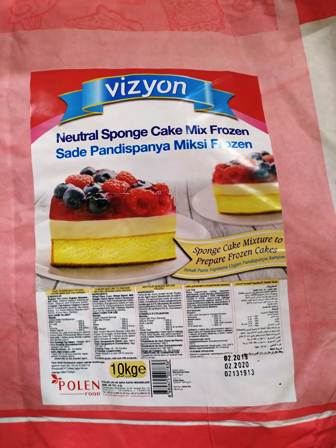 VİZYON PANDİSPANYA  FROZEN- SADE  10kg