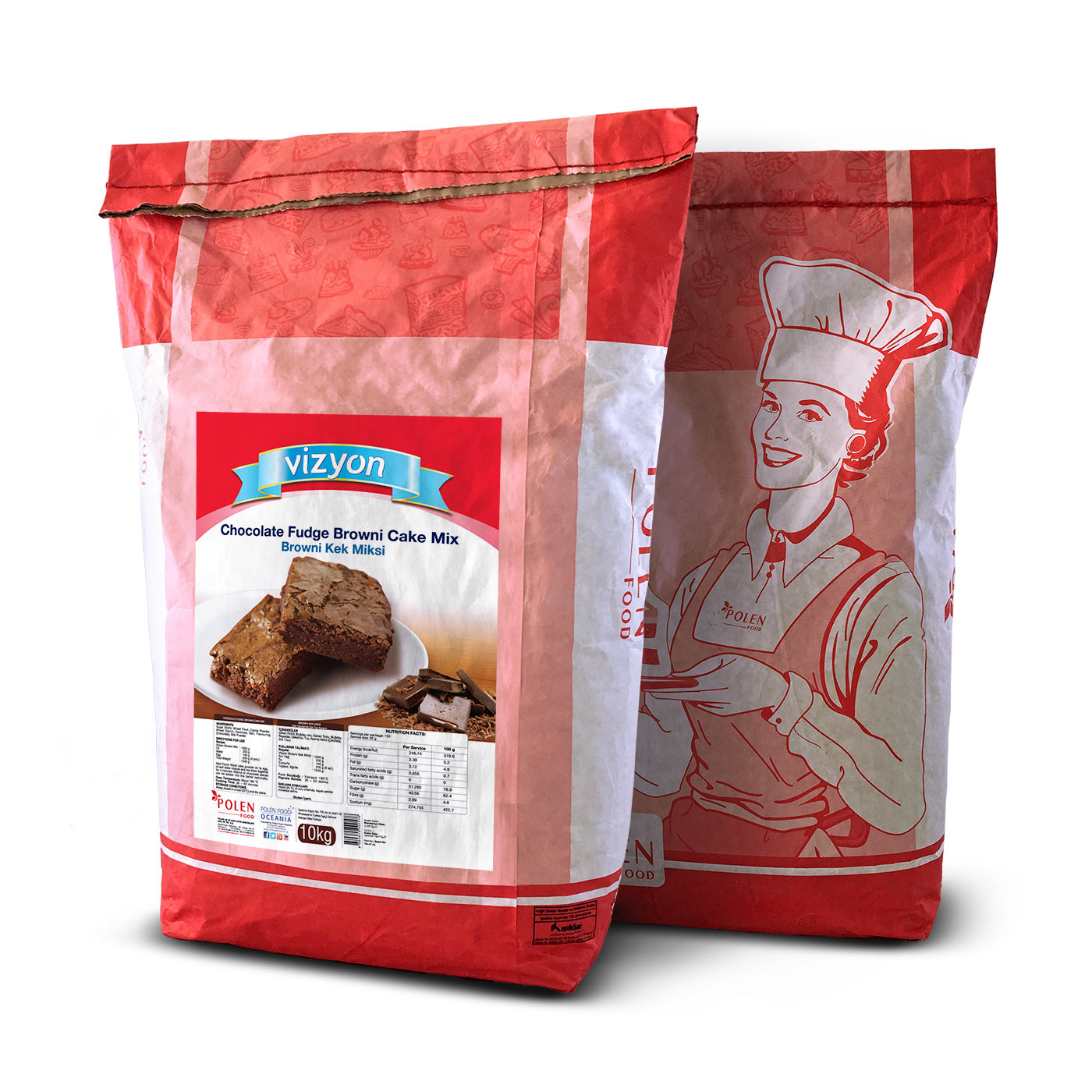 VİZYON KEK MİKSİ BROWNİ 10kg
