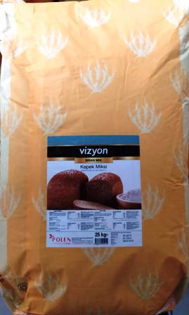 VİZYON EKMEK MİKSİ KEPEK 25Kg