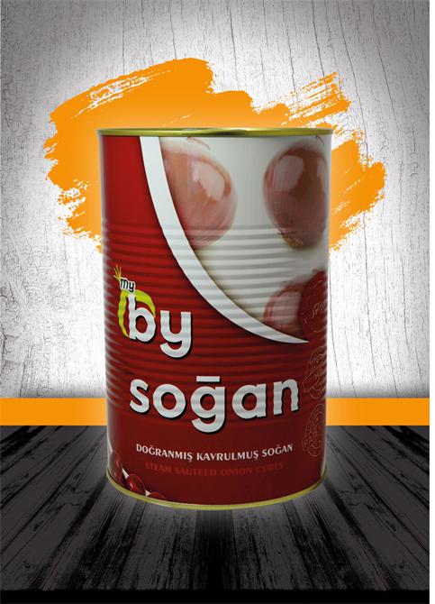 SOĞAN DOĞRANMIŞ KAVRULMUŞ MOR BY SOĞAN 4Kg*3