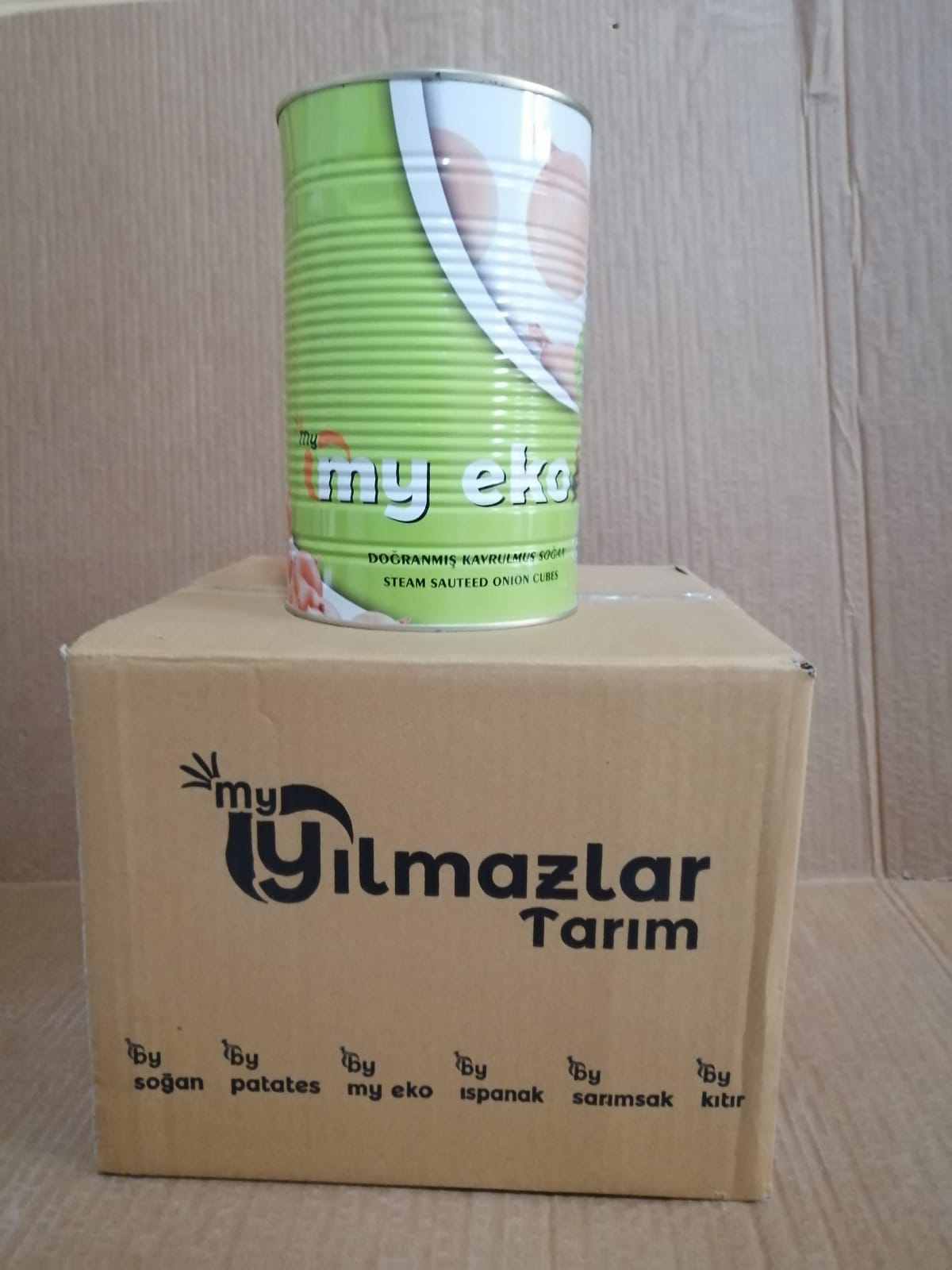 SOĞAN DOĞRANMIŞ KAVRULMUŞ MY EKO 5Kg*6