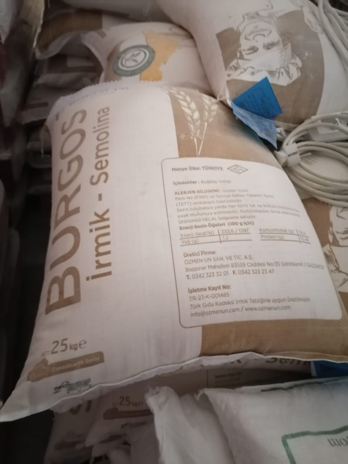 İRMİK NO:3 ÖZMEN 25kg