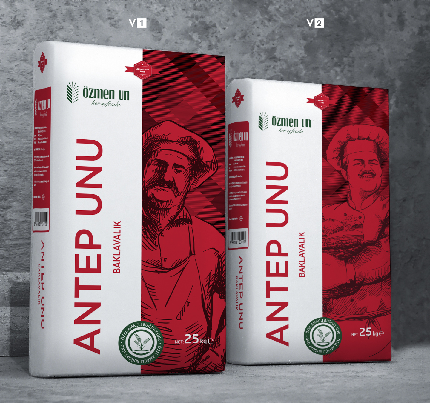 BAKLAVALIK UN ANTEP UNU ÖZMEN 25Kg