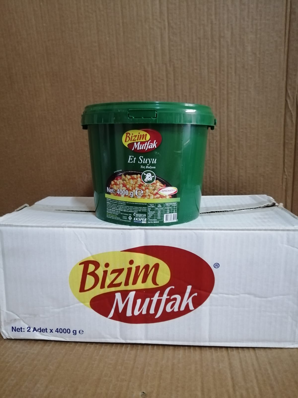 BİZİM MUTFAK ET BULYON CATERING 5kg*2KL