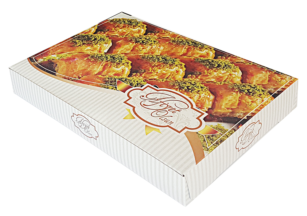 1/2 BAKLAVA KUTUSU ÖZ ÇANKIRI (BASKILI)